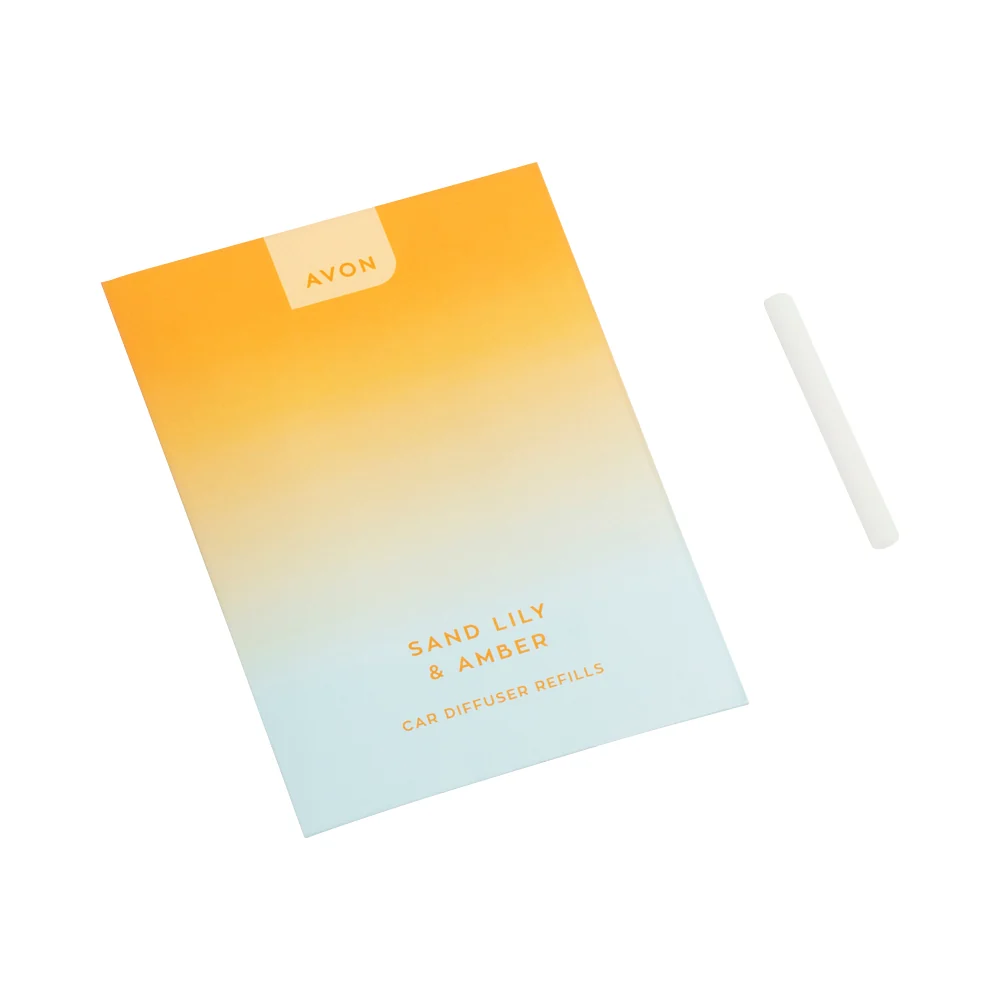 Avon Sand Lily and Amber Car Diffuser Refills